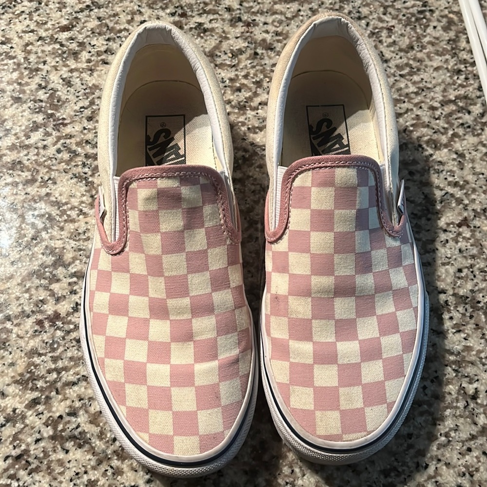 Vans Pink Checkered